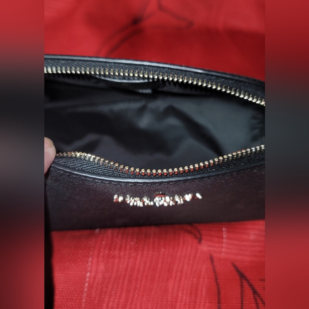 kate spade Black Glitter Cosmetic Bag - Picture 5 of 7